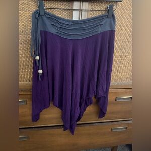Eggplant purple pixie skirt